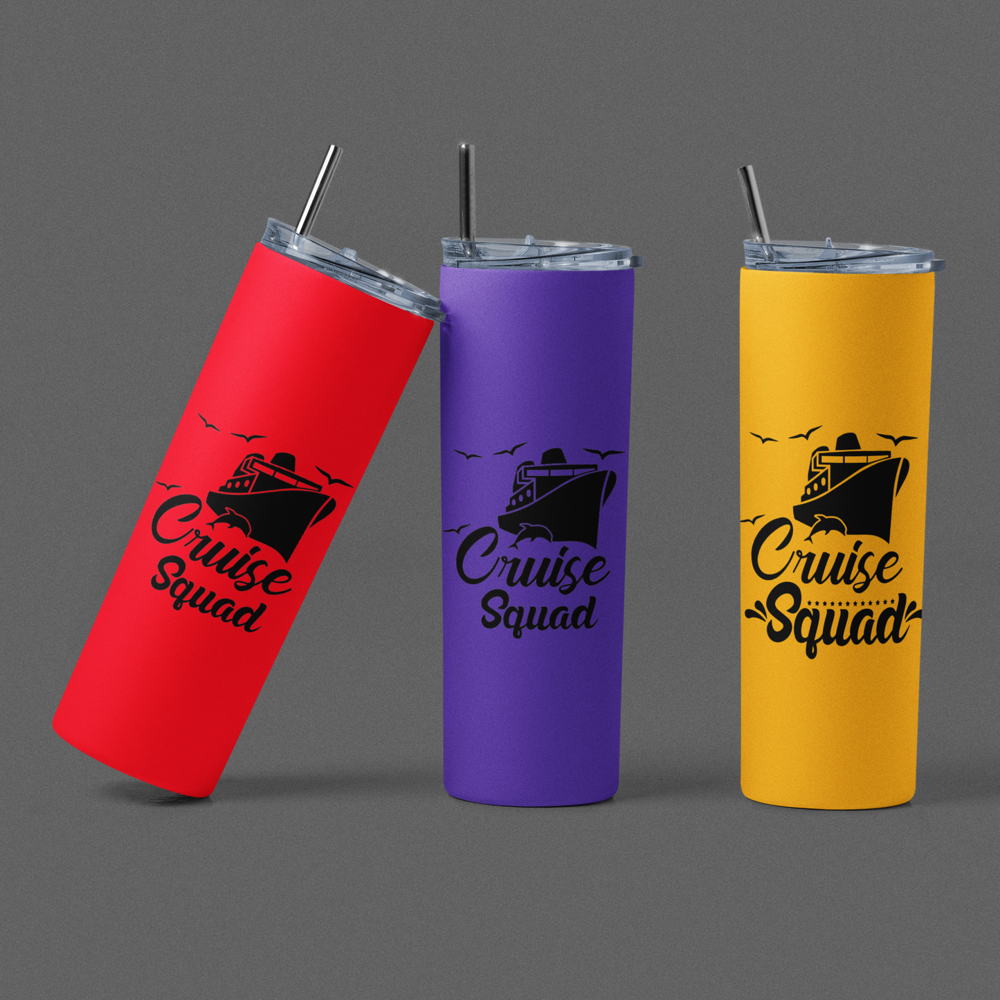 Cruise Squad 20oz Tumblers