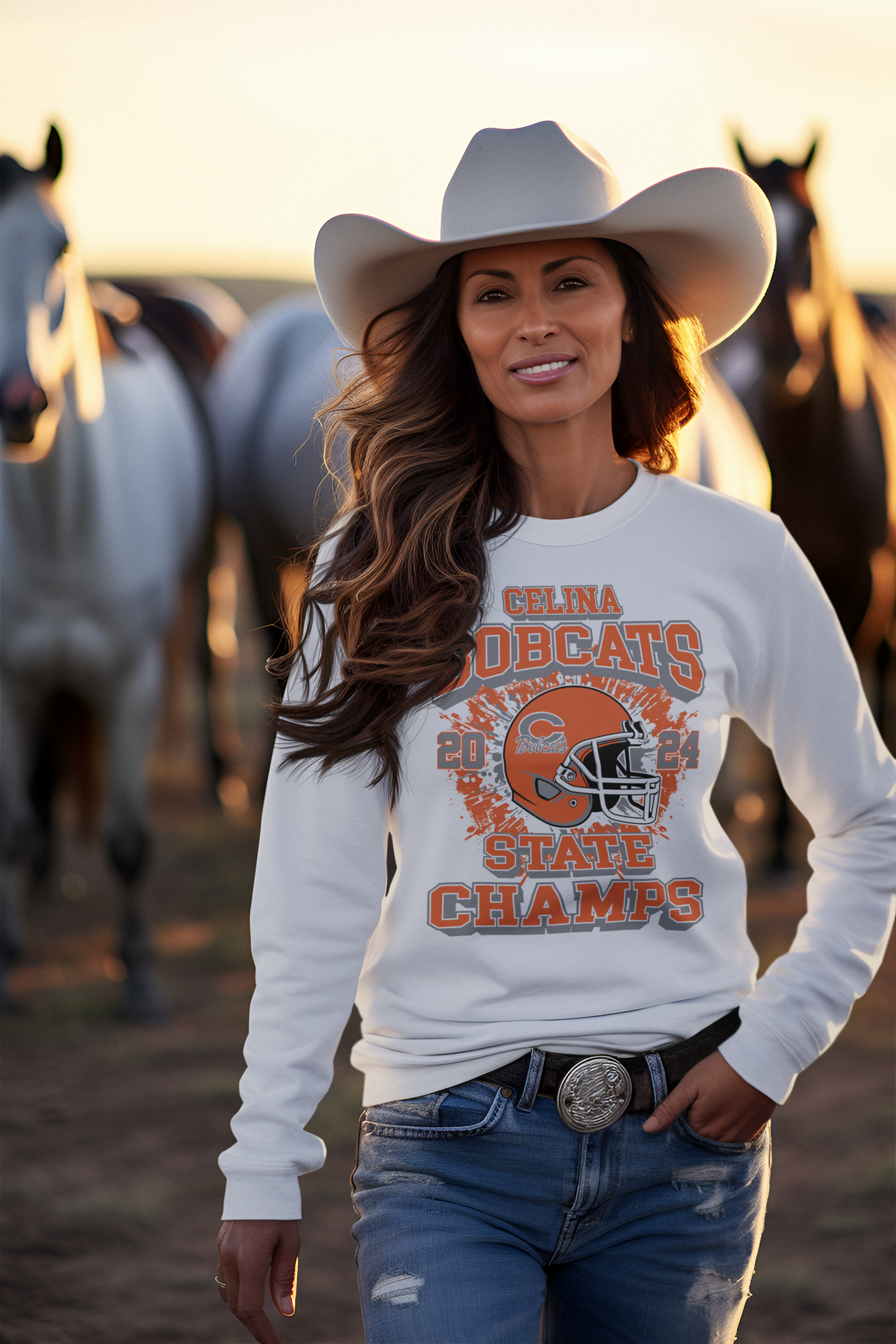 Bobcat State Champs Long Sleeve